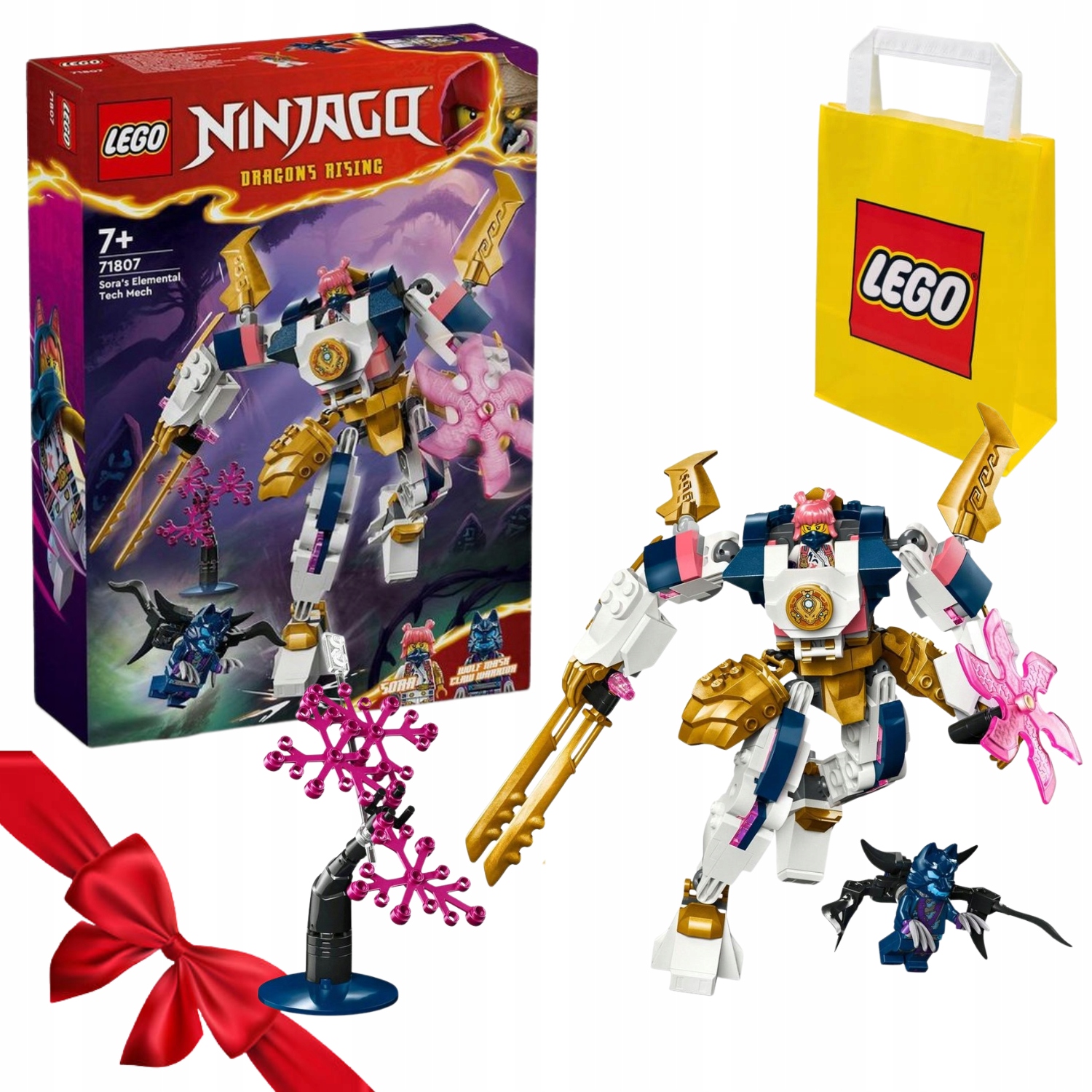 Zestaw Klocków Lego Ninjago 71807 Mech Żywiołu Technologii Top