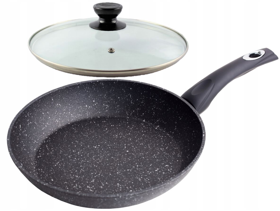 

Patelnia z pokrywą 24 cm Non-Stick Indukcja Gaz