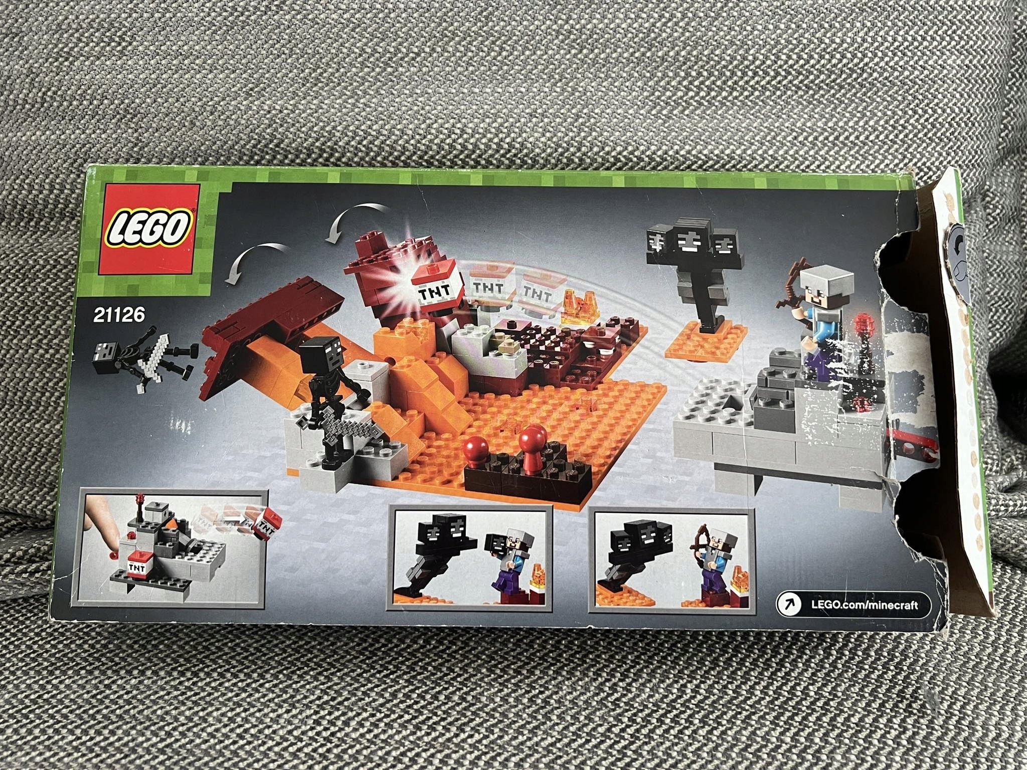 LEGO Minecraft 21126 Wither Wiek dziecka 8 lat +