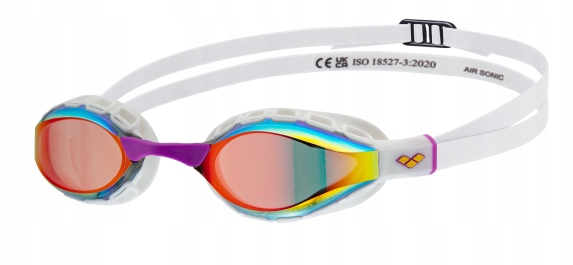 Plavecké brýle Arena Air Sonic Mirror Gold White