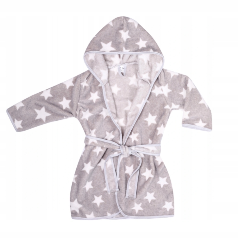 

Szlafrok dziecięcy rozm. 92/98/104 szary