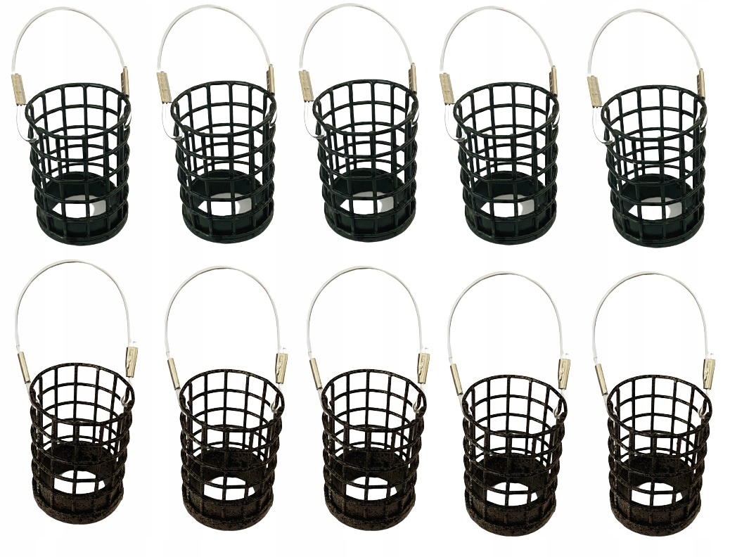 

10x Koszyczek zanętowy Okrągły Distance Feeder 20g