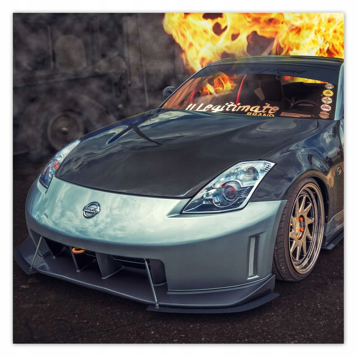 Plakáty 140x140 Nissan 350Z 6 válců