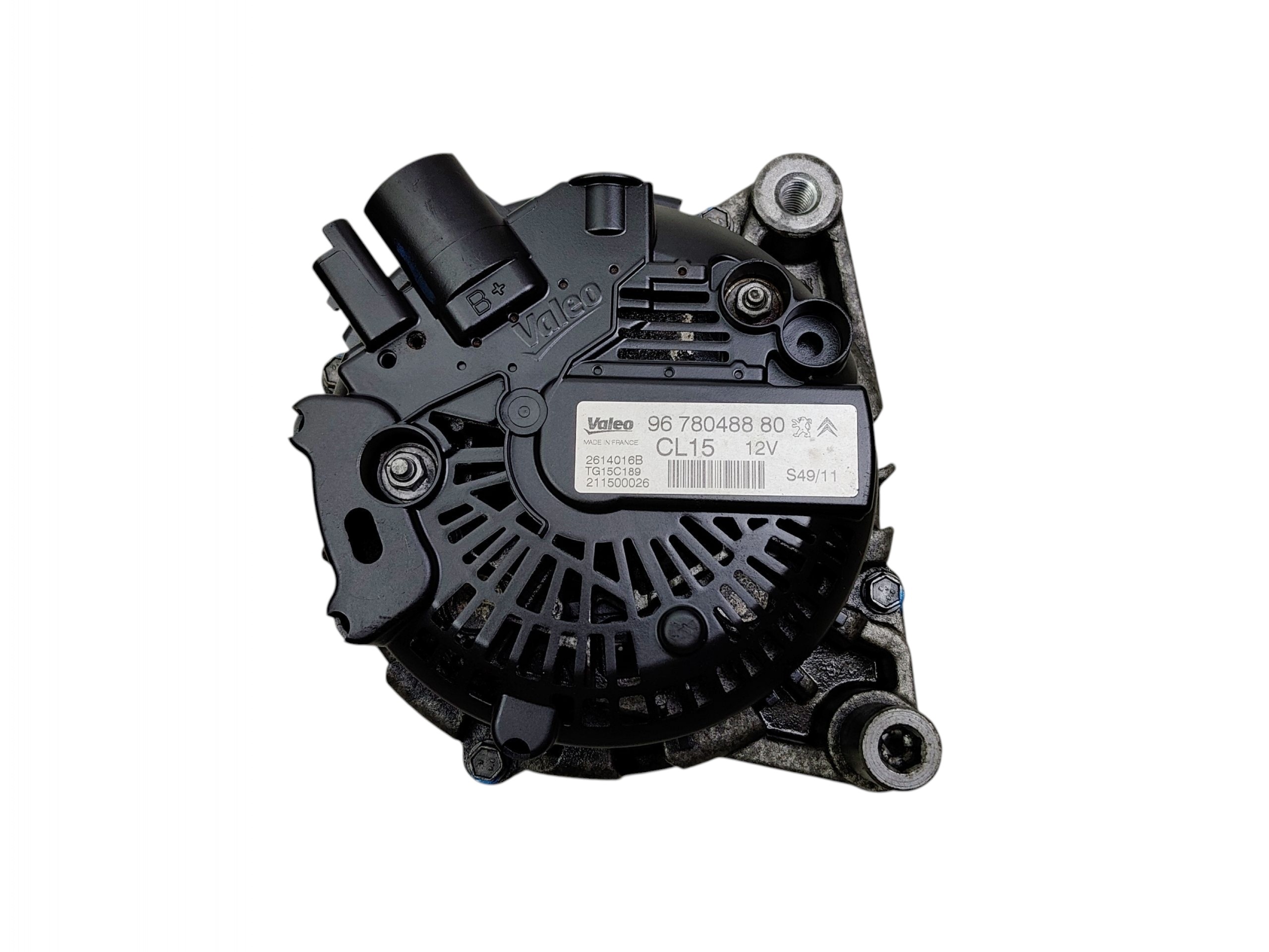 alternator 150A CITROEN DS4 DS3 DS5 C4 II JUMPY III 2.0 HDI 9678048880