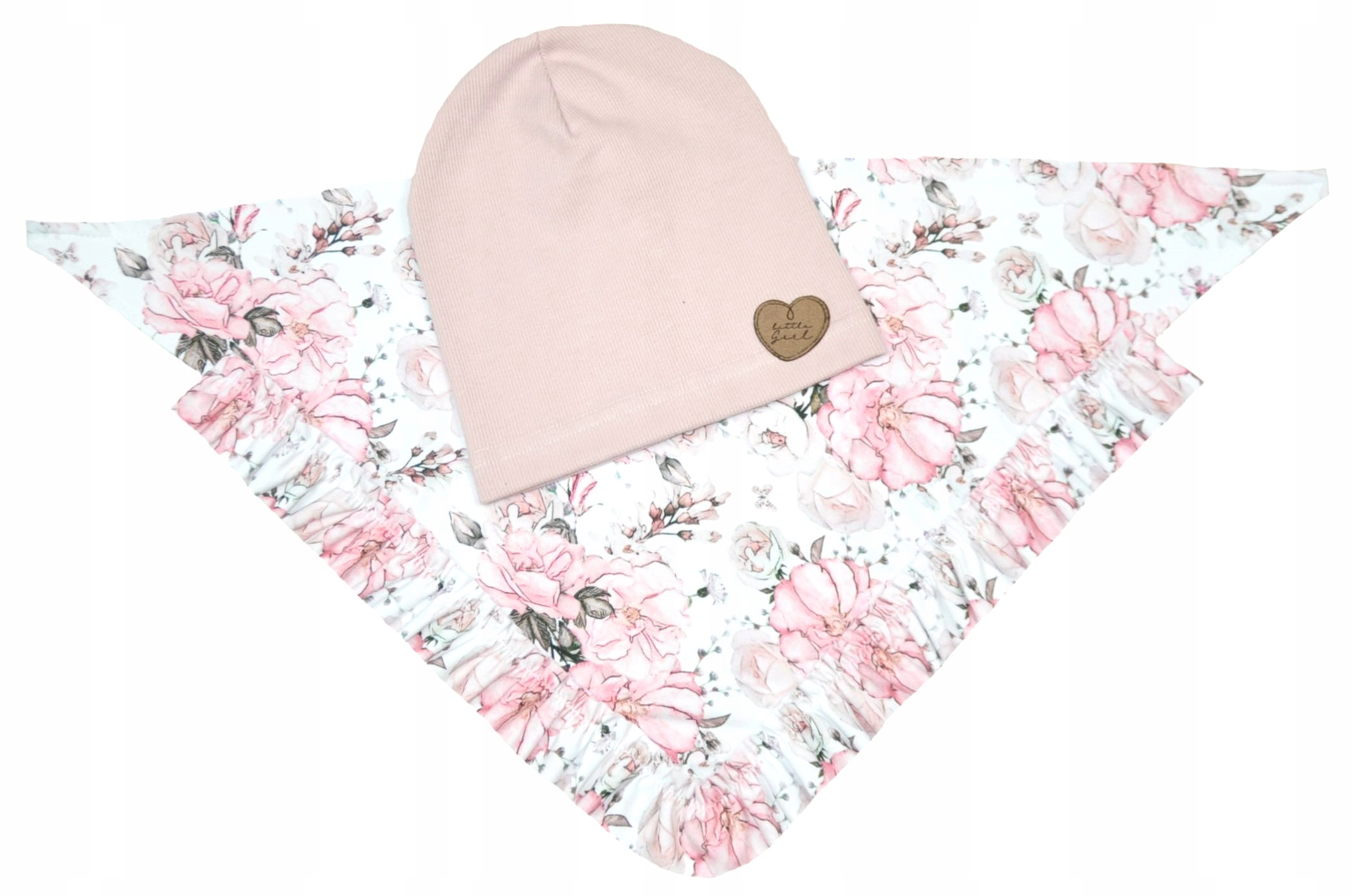 CZAPKA i CHUSTA KOMPLET WIOSENNY *kolory* r.48-50 3-6 L Cechy dodatkowe brak