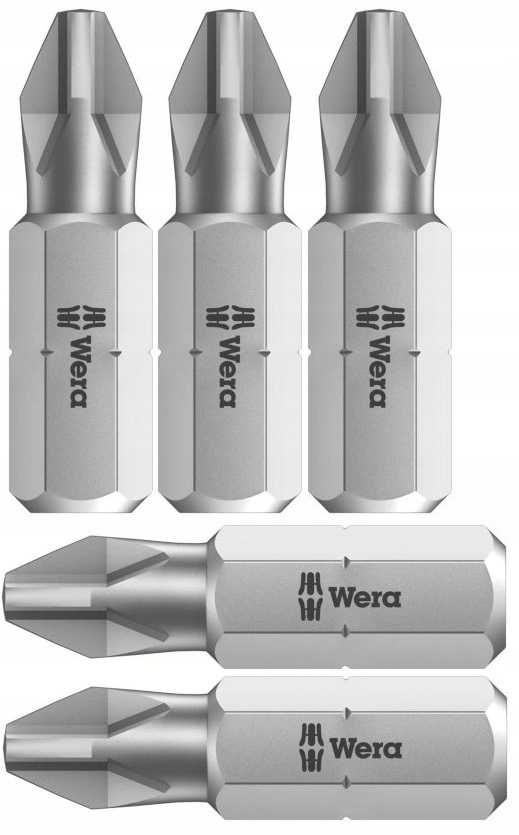 

Zestaw 5 szt. Bit Philips Wera 72070 ph 1x25 mm