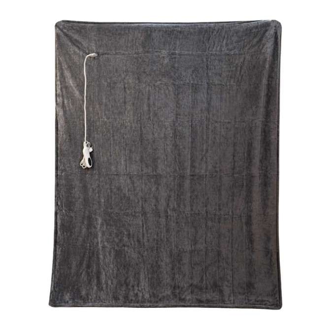 Koc Elektryczny Mata Grzewcza 10 Poziomów Timer Duży 180X210CM Pilot