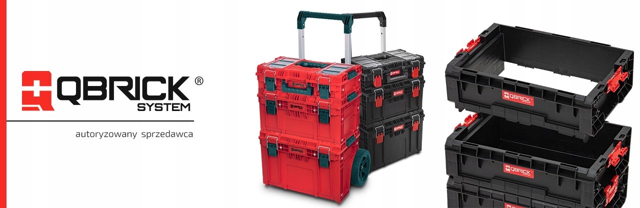 Qbrick System ONE Organizer M MFI wkładki piankowe RED Ultra HD Marka Qbrick