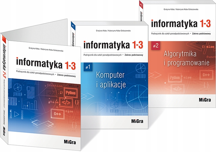 

Informatyka 1-3. Podręcznik. Część 1 i 2