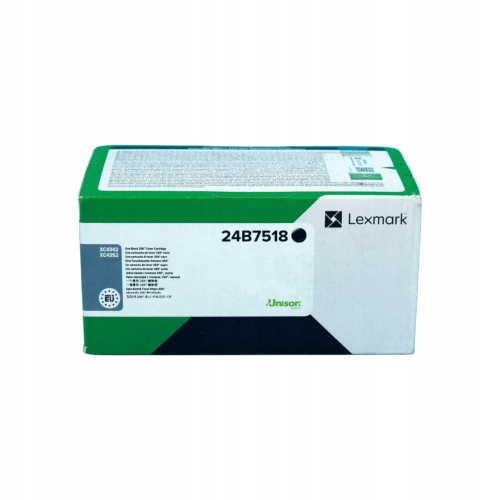 Toner Lexmark XCC2342 XCC2352 Čierny 14.2K Kazeta 24B7518 čierna (black)