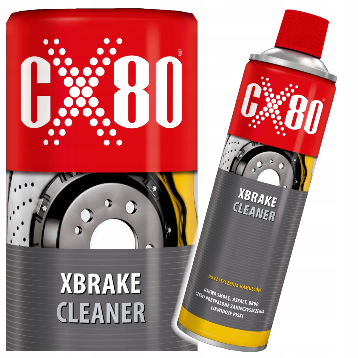 Preparat czyszczący CX80 Xbrake Cleaner Do hamulców 600ml Spray