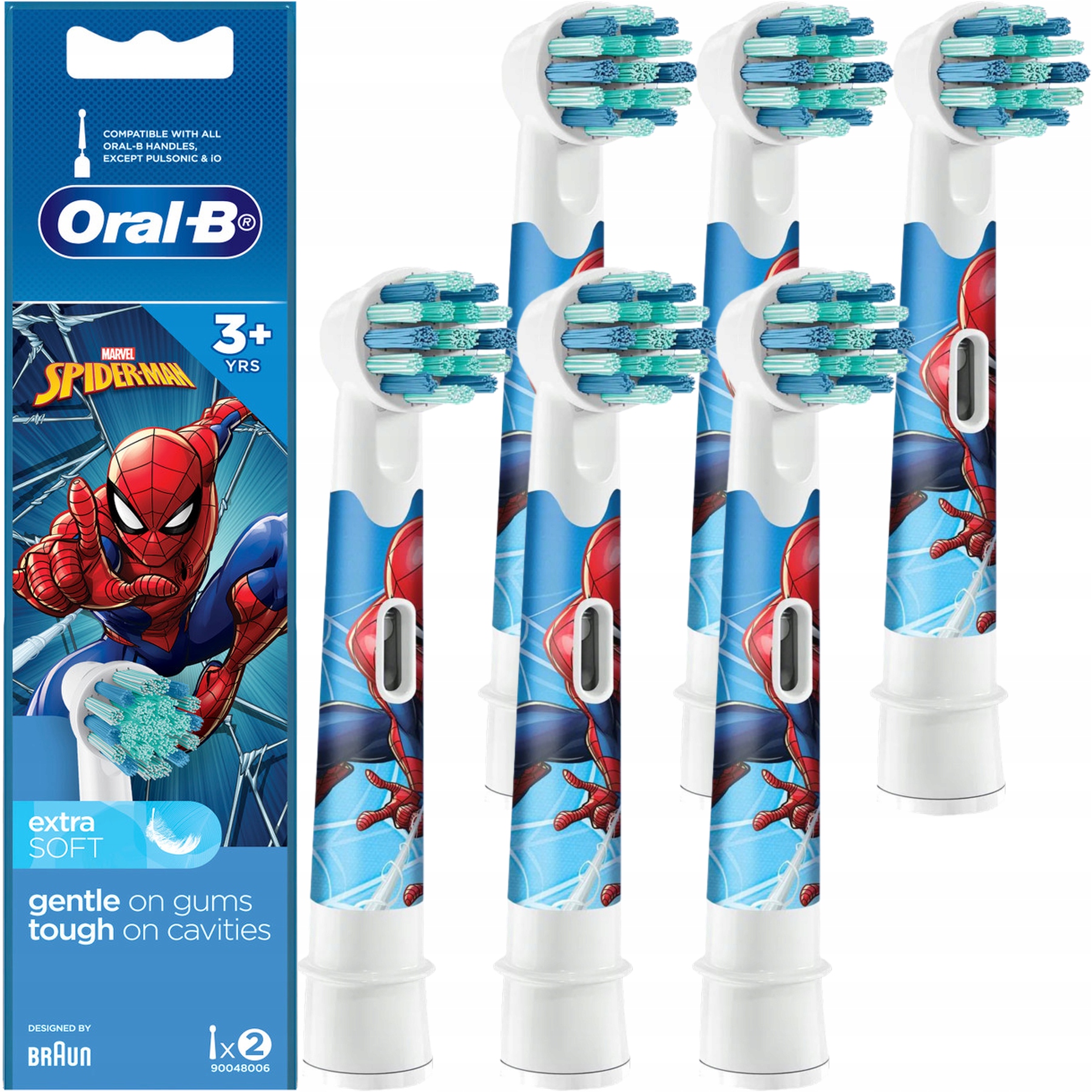 

6x Końcówka Oral-B Kids do Szczoteczki dla Dzieci