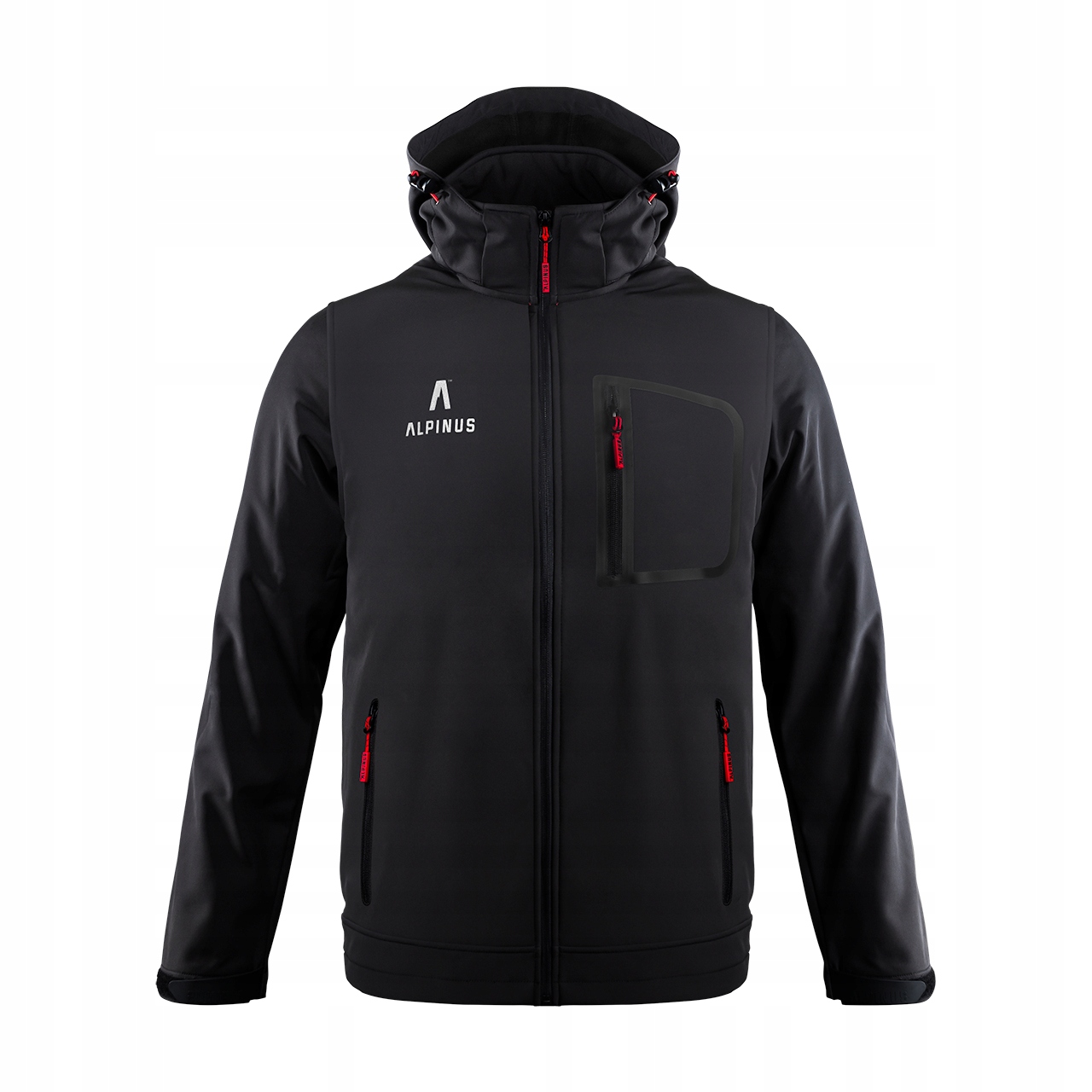 KURTKA MĘSKA SOFTSHELL KAPTUR ALPINUS STENSHUVUD S Kaptur z kapturem