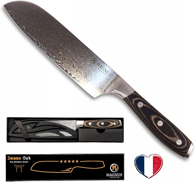 Kuchársky Nôž Magnus Blades Damas Cut 18 CM, Veľmi Ostrý Kuchynský Nôž