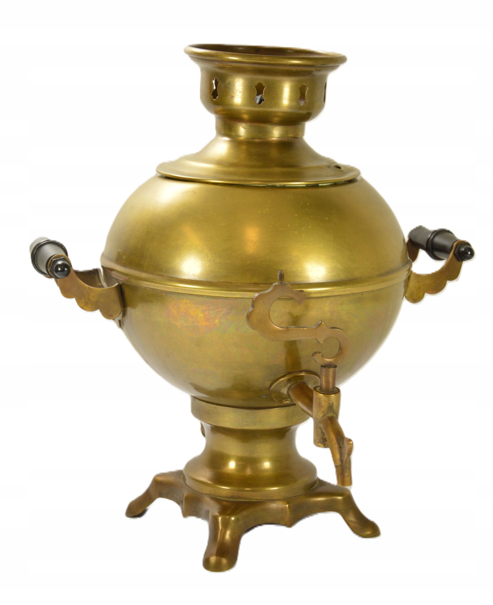 ROSJA ŁADNY STARY MOSIĘŻNY SAMOWAR ZOBACZ TANIO!