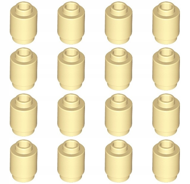 

Lego 3062b Walec 1x1 piaskowy Nowy (5g) 16 szt.