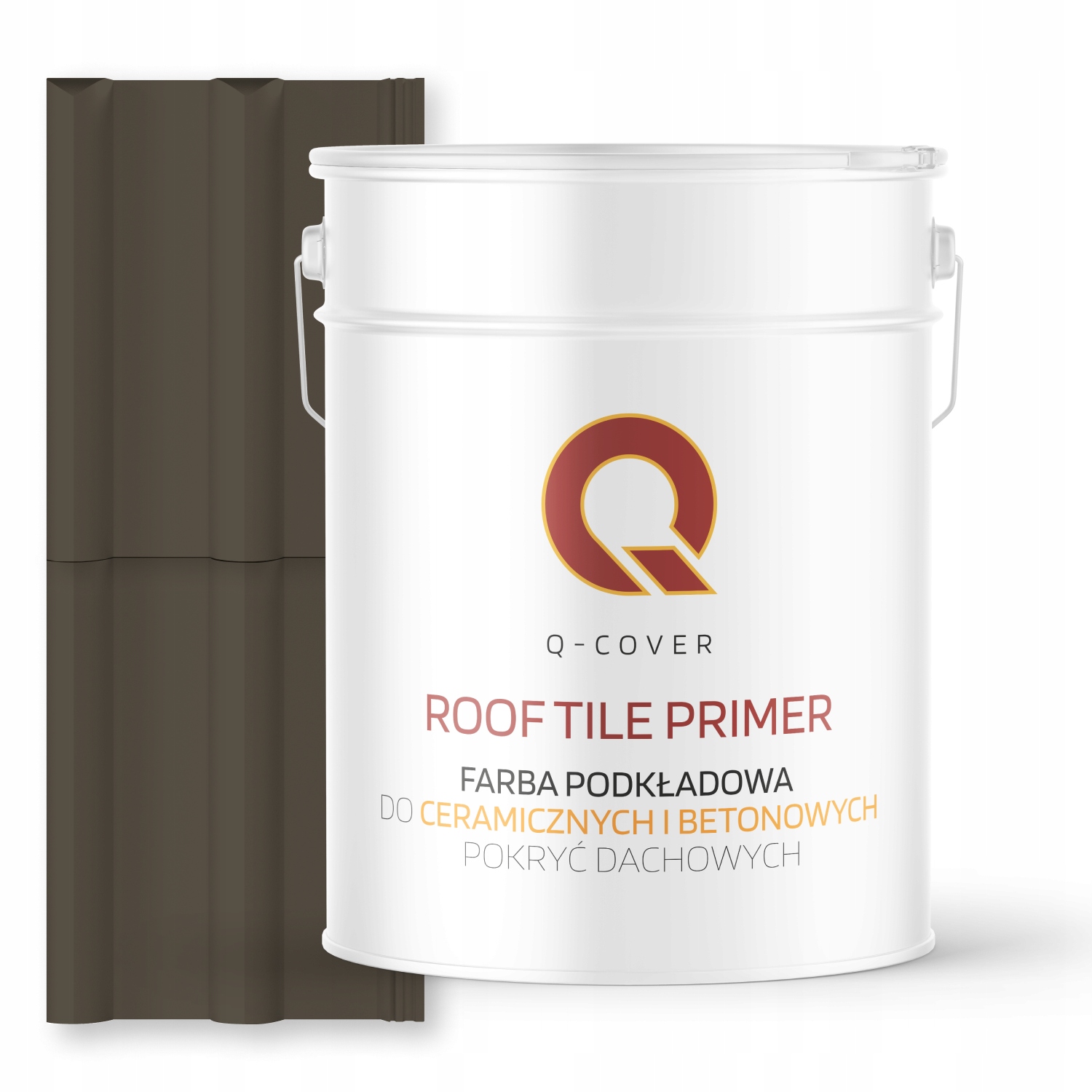 Barva Na Keramickou Střechu Šedá Hnědá Ral 7013 Mat 10L