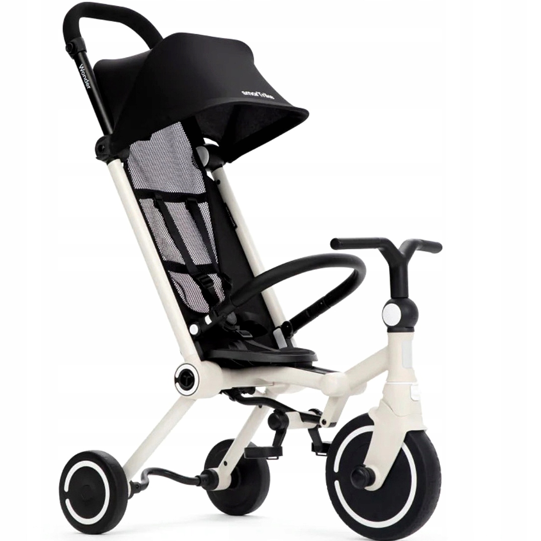 SmarTrike Rowerek z funkcją wózka 3w1 Wonder czarno-biały 9 m+