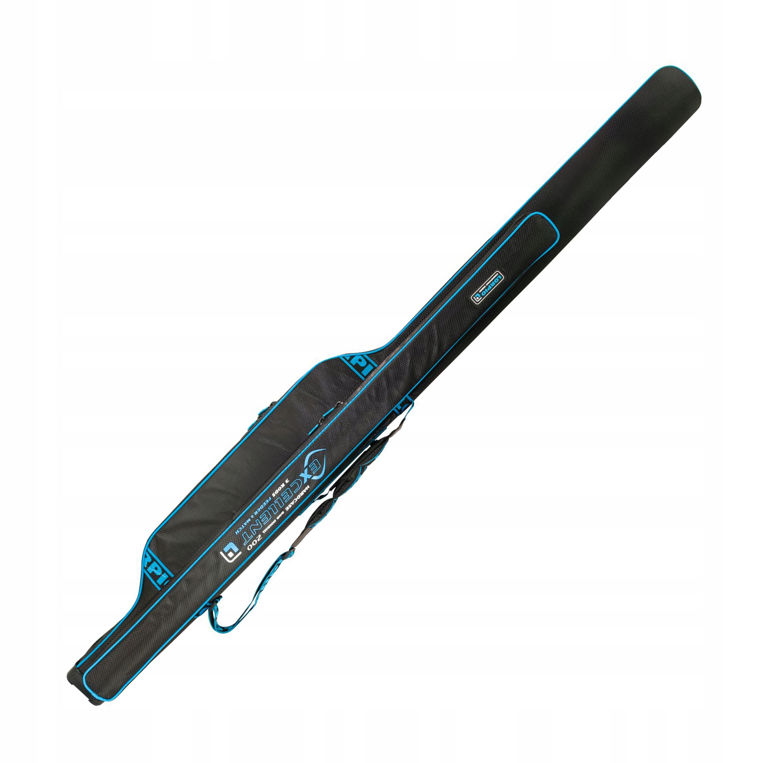 Pokrowiec usztywniany Lorpio na 3 wędki z kołowrotkami 200cm wodoodporny