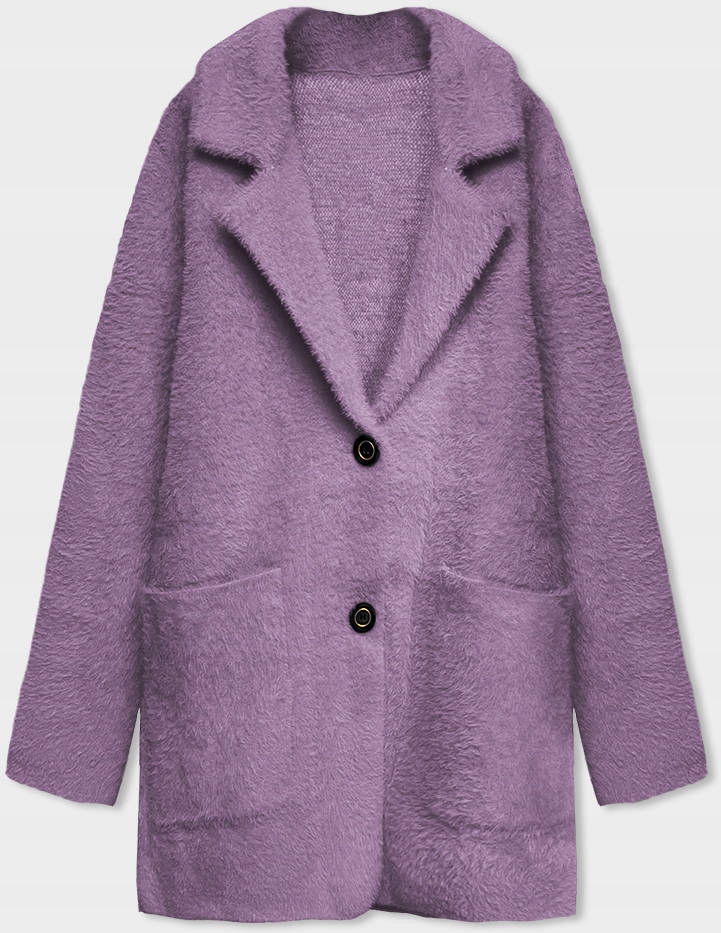 Vlněný Přehoz Alpaca 7108-1 Fialový Univerzální