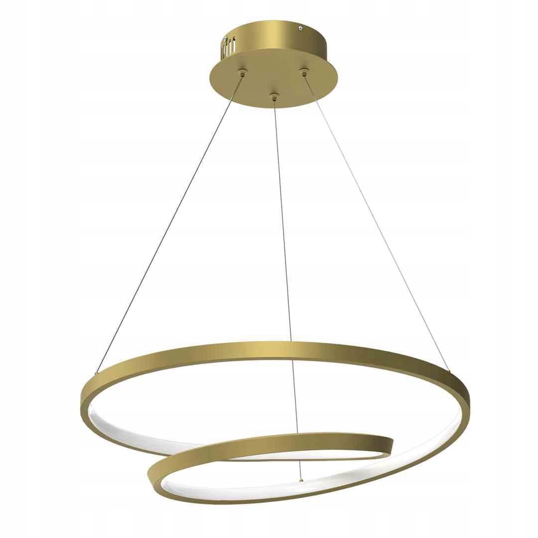 Závesná lampa Zlatá Led Lucero 48W 4000K Neutrálna Milagro ML7950