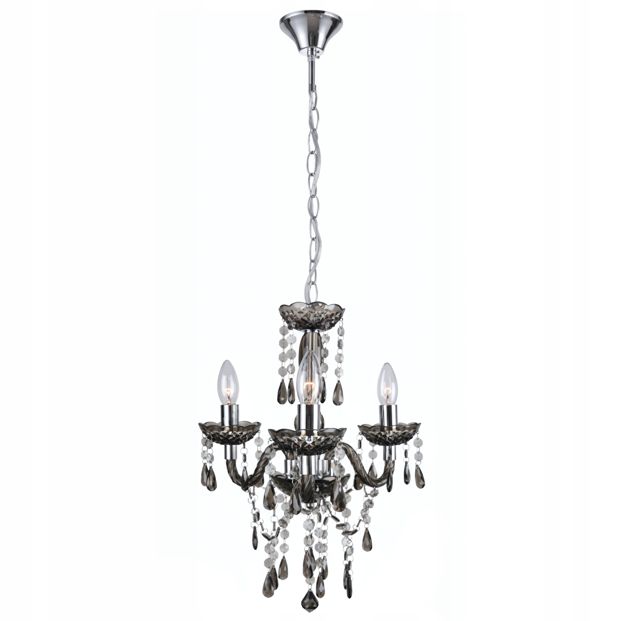 Toolight Lampa EBT007-3CP Šedá