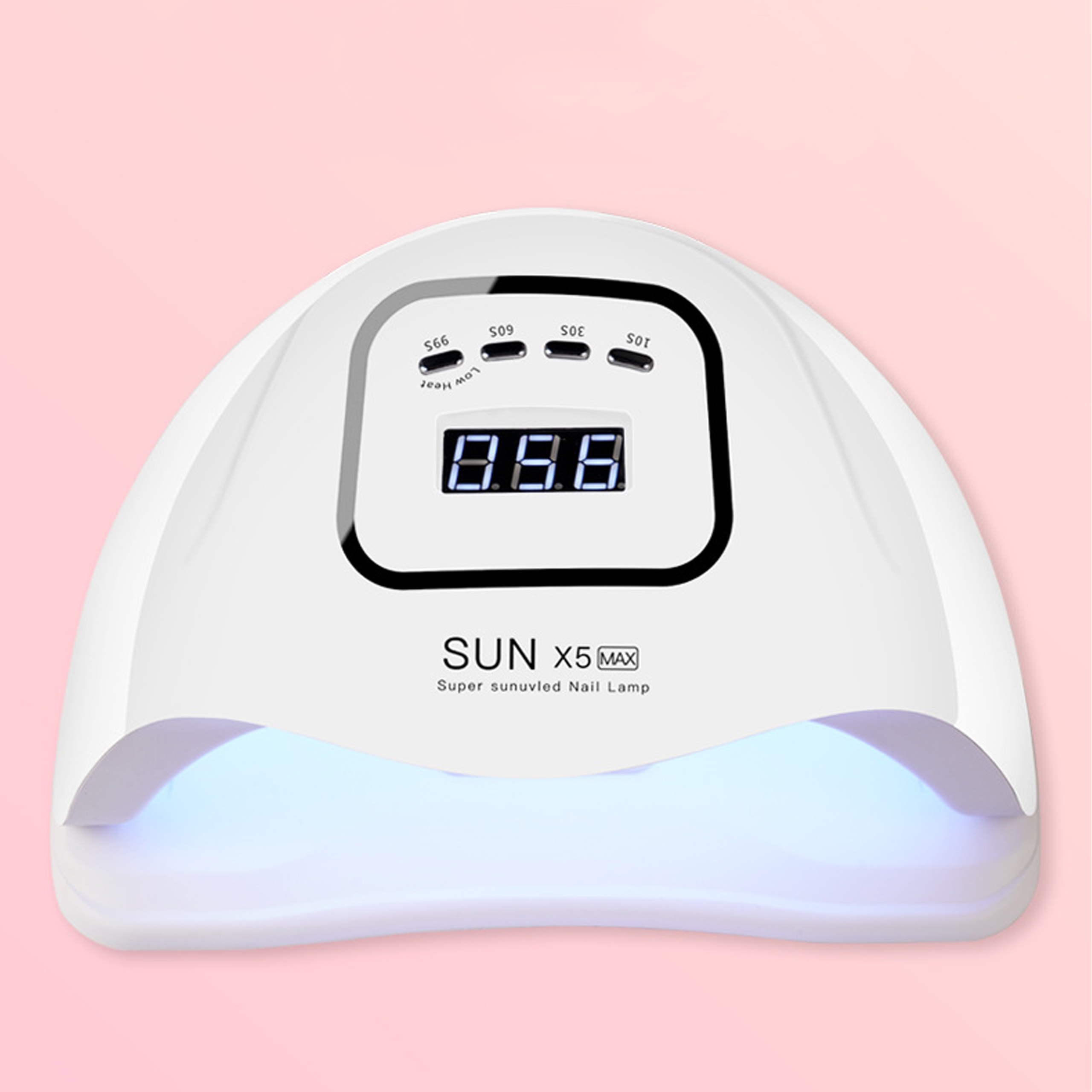 LAMPA UV LED DO PAZNOKCI 80W HYBRYDY ŻELE DUAL Cechy dodatkowe regulacja mocy sensor ruchu suszarka do paznokci timer zdejmowane dno