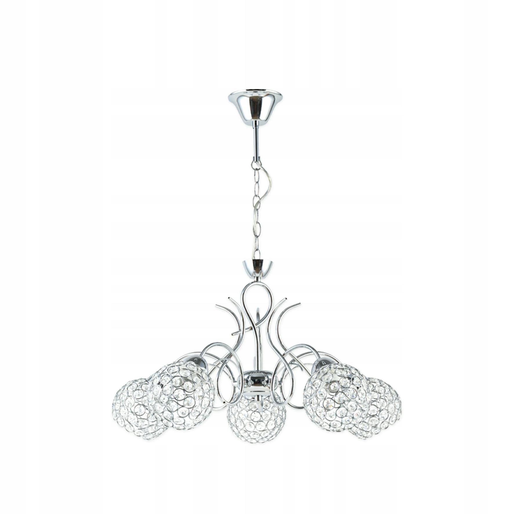 Lusterová stropná lampa kryštálová do obývacej izby, spálne, jedálne Glamour