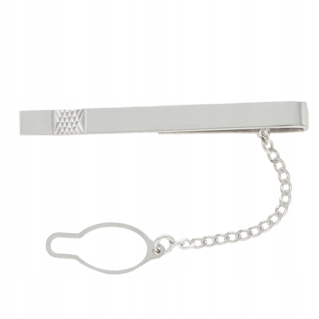 Sponka na kravatu stříbro rhodiovaná