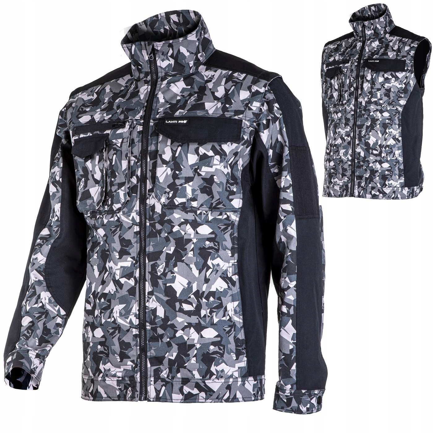 Lahti Pro Mikina pracovní vesta camo L40420 M