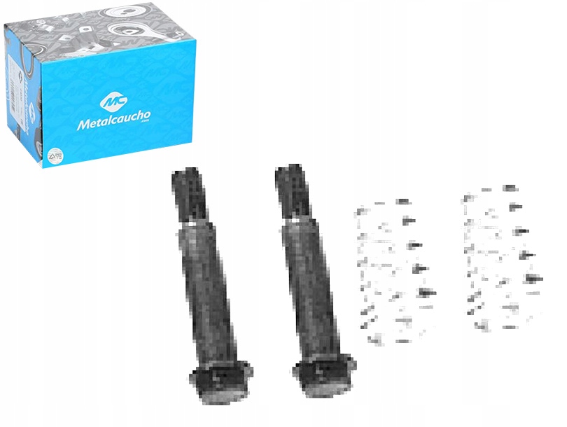 ZESTAW MONTAŻOWY KOL.WYDECH 2*ŚRUBA + 2*SPRĘŻYNA METALCAUCHO