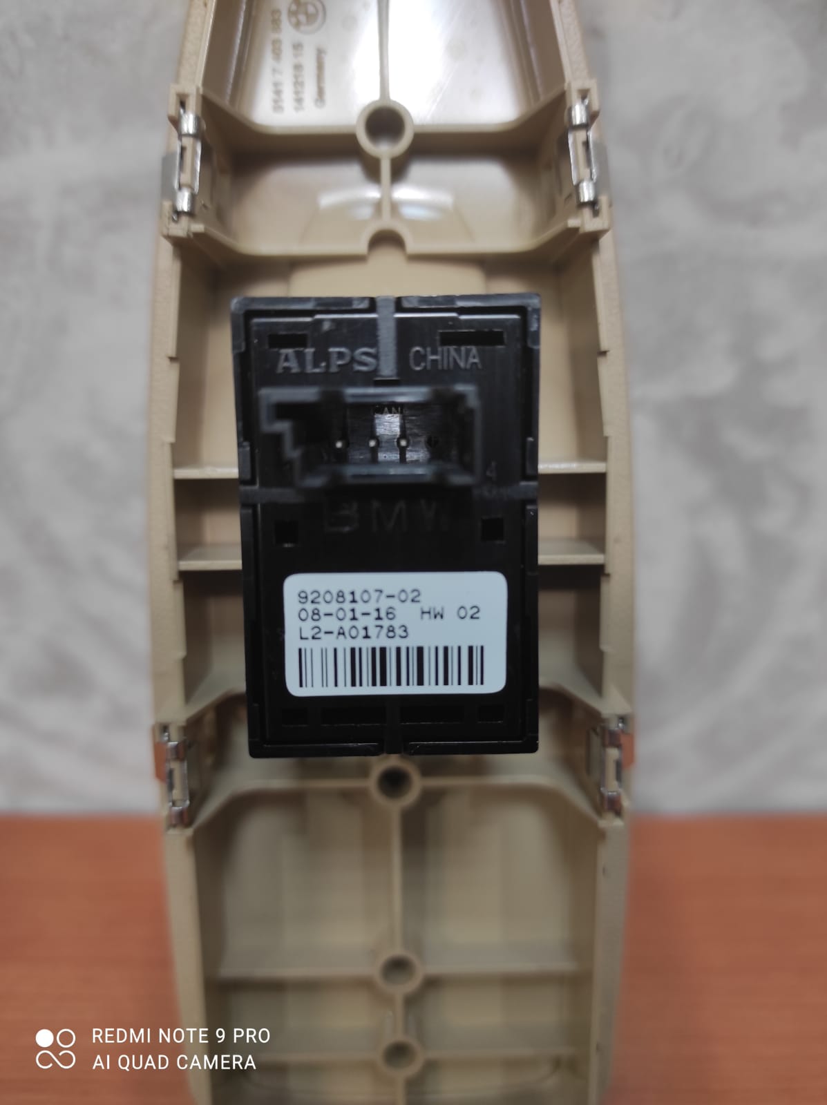 switch opening control switch windows b BMW 3 f30