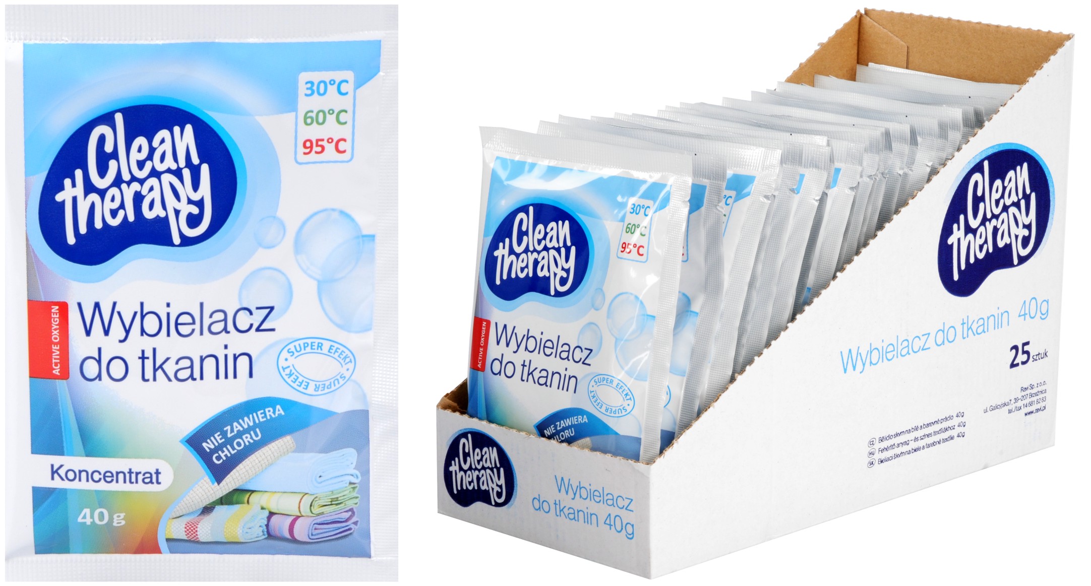 

Ravi Wybielacz Do Tkanin 40g