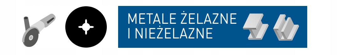 Fibra NORTON F100 P36 25 szt. Średnica otworu 22,2mm