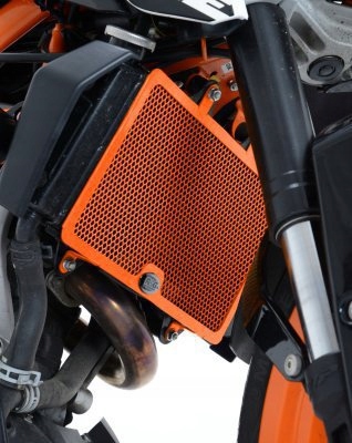 Kryt Chladiča Rg Ktm 390 Duke -16, RC390 -21, RC125/200 14-16 Orange