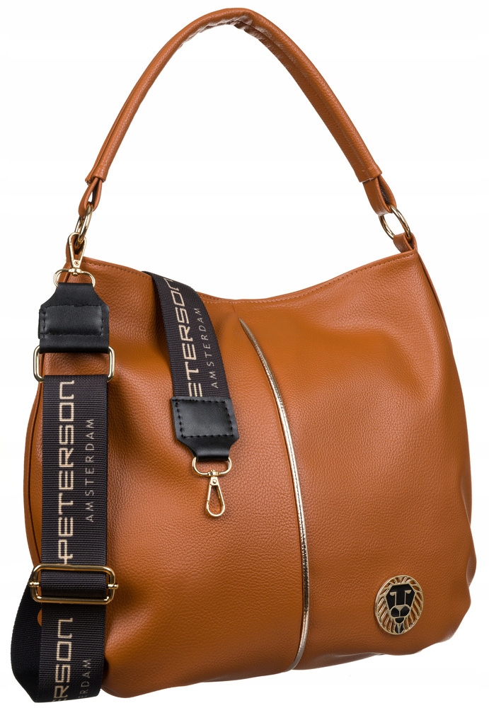 Kabelka shopper bag velká Peterson s ramenním popruhem eko kůže