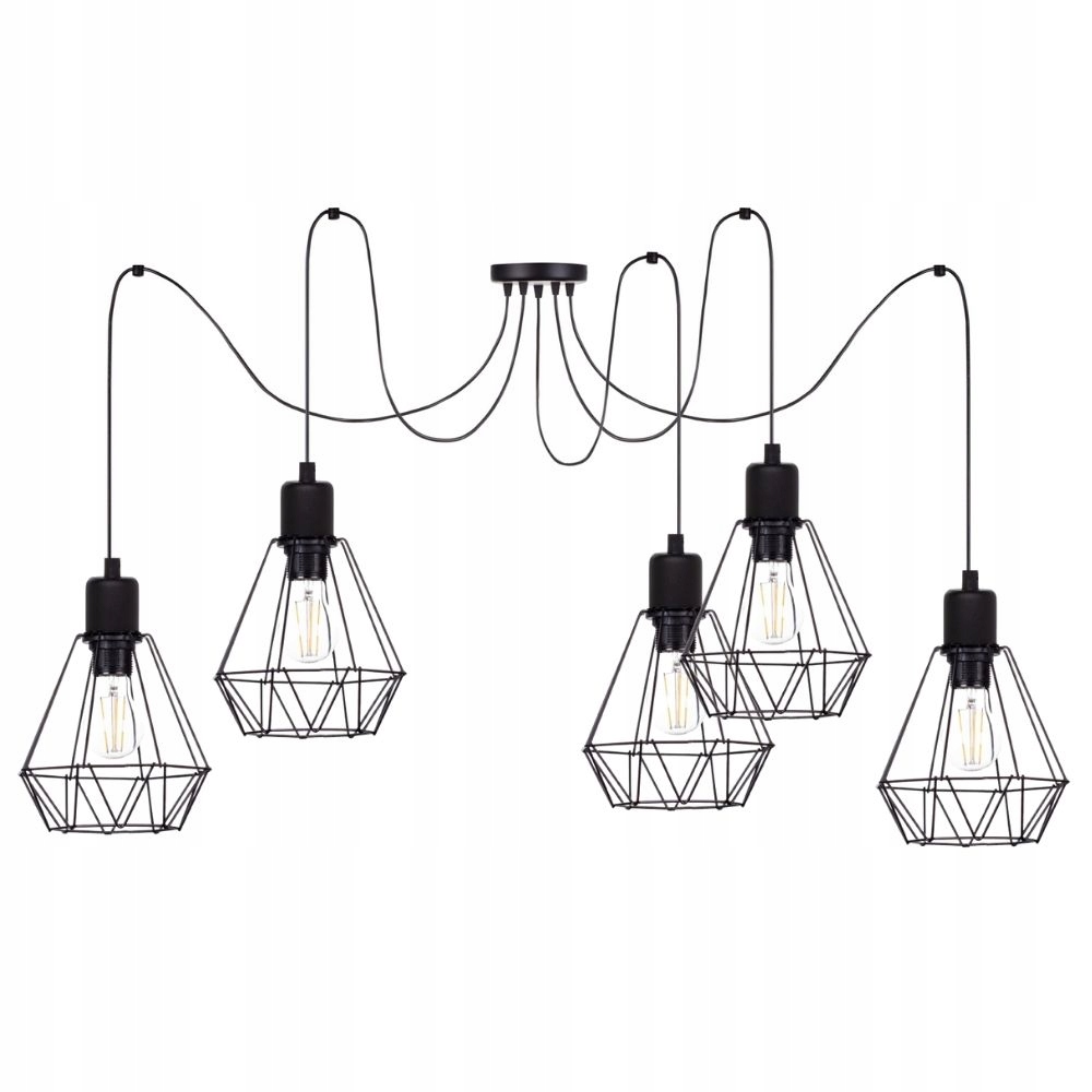 Moderní Závěsné Stropní Svítidlo Spider Pavouk