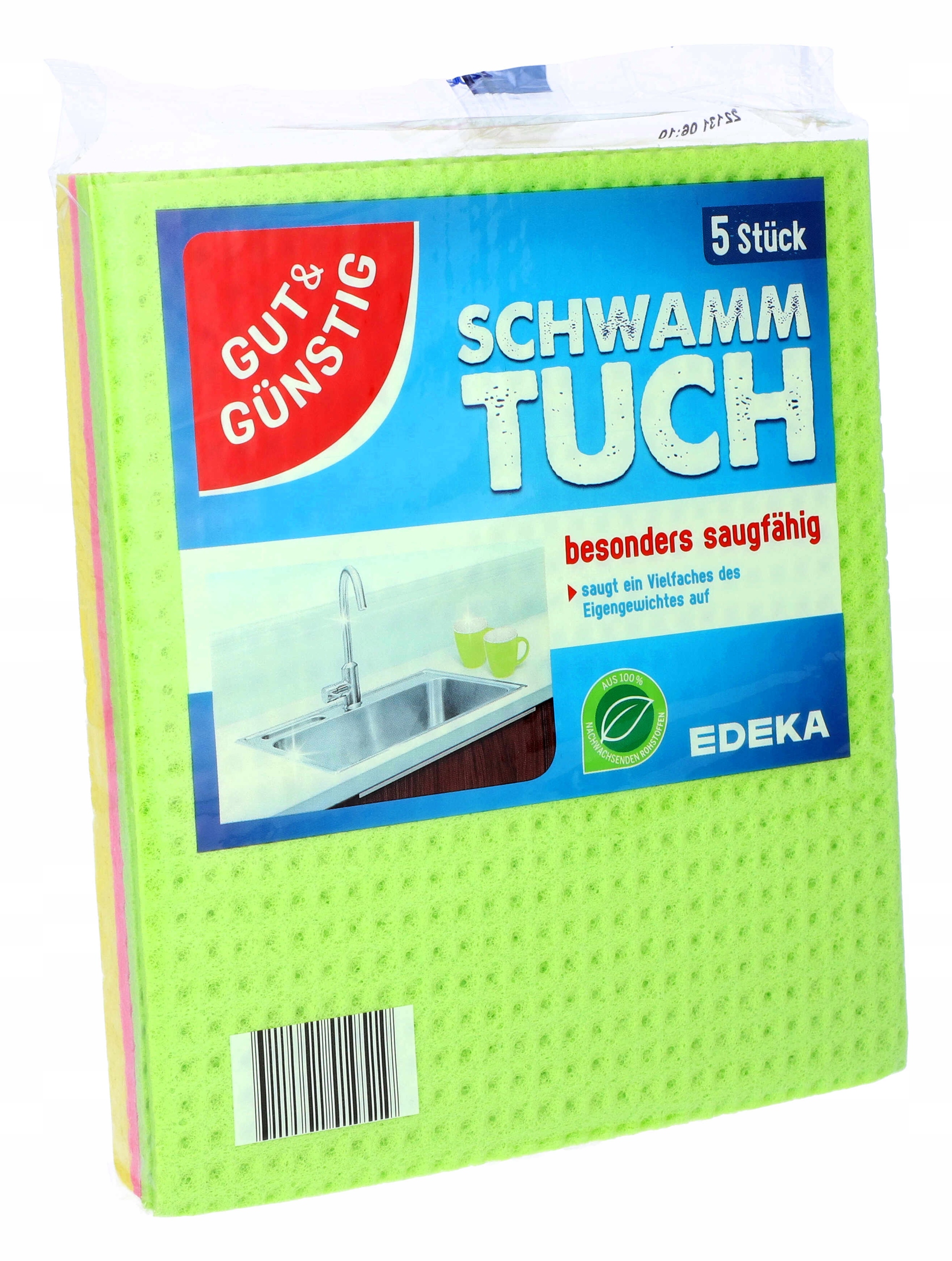 

Ścierki Ściereczki Gąbczaste Kuchenne G&g 5szt