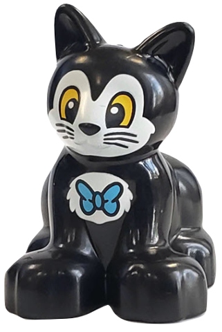 

Lego Duplo Figurka Kot Kotek Czarny Nowy (9g)