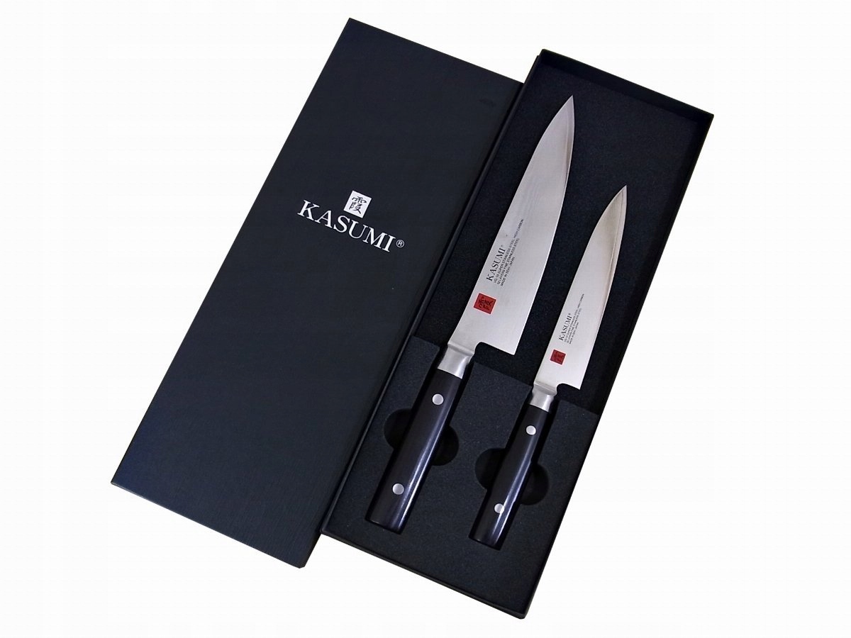Kasumi Damascus Sada nožov šéfa a univerzálny VG-10