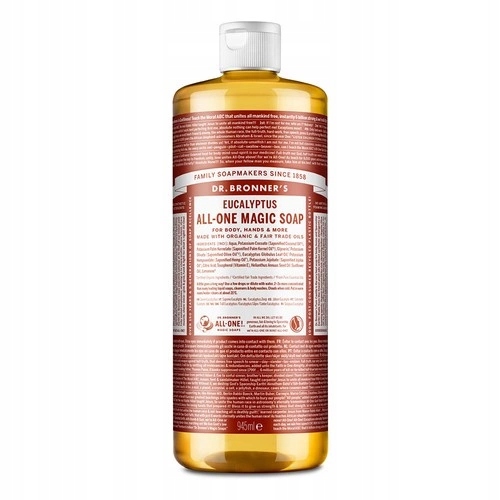 Tekuté mýdlo 18v1 Dr. Bronner's eukalyptus 945 ml