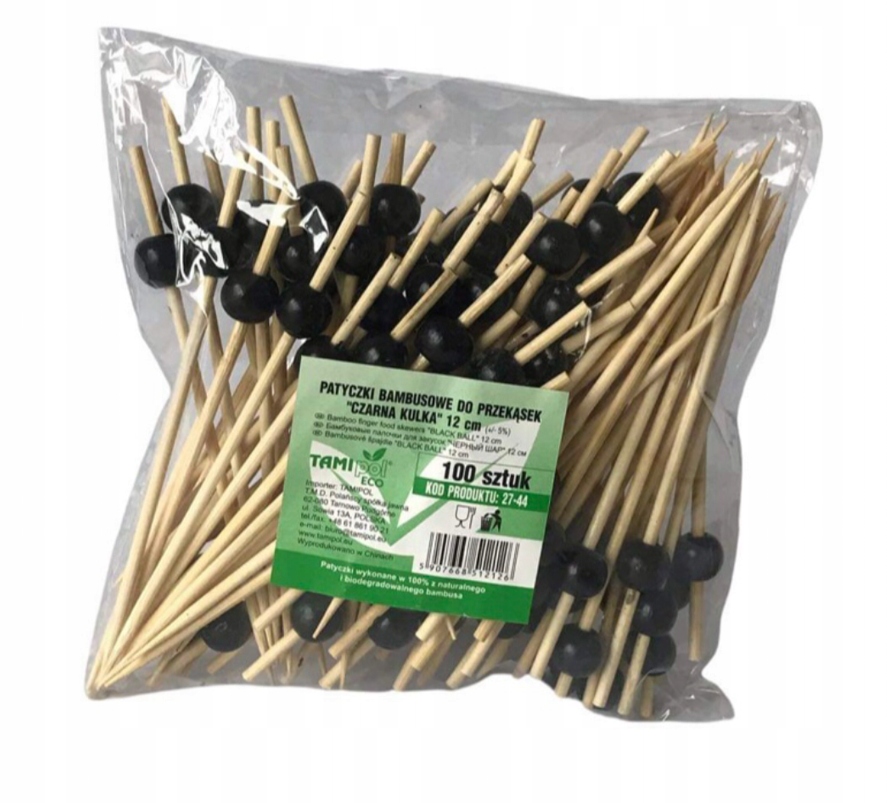 

Patyczki bambusowe do przekąsek koreczków 100 szt