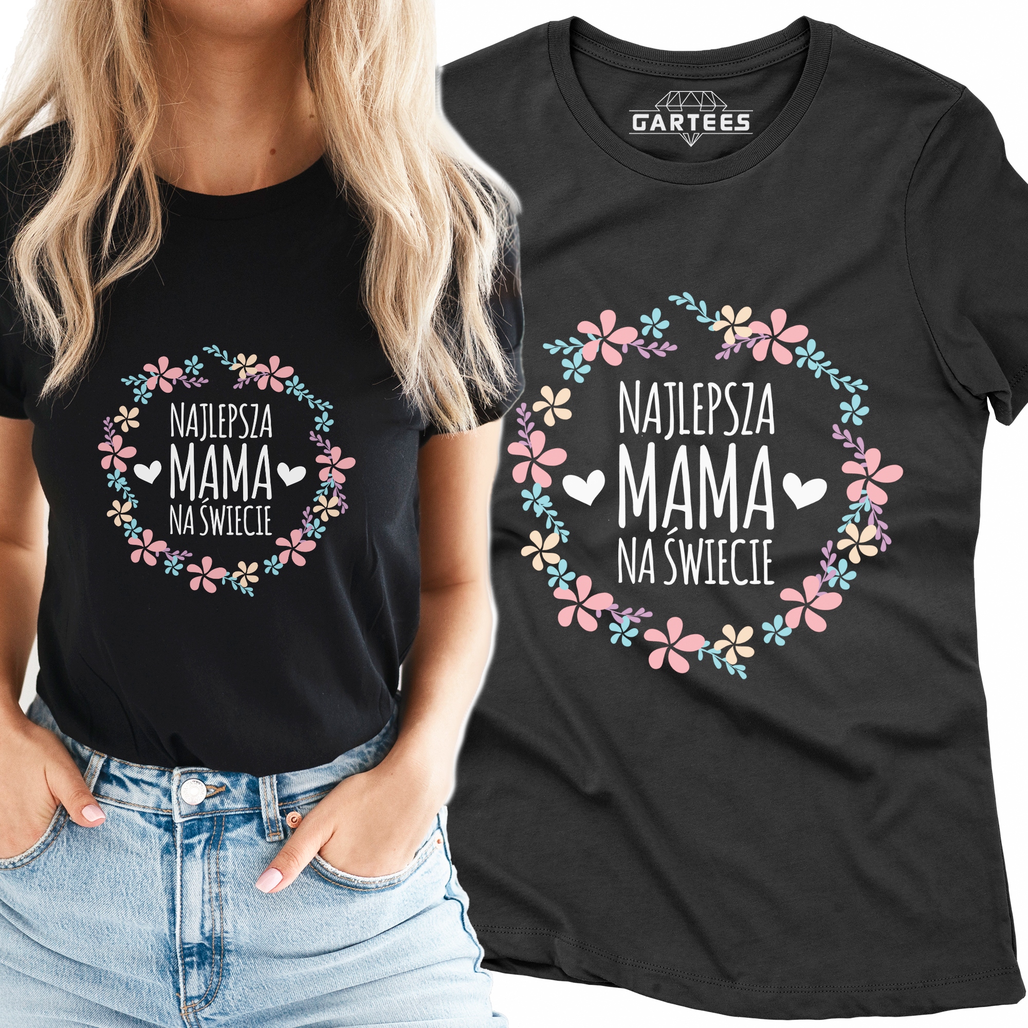 

Koszulka Damska Dla Mamy Najlepsza Mama Na Swiecie