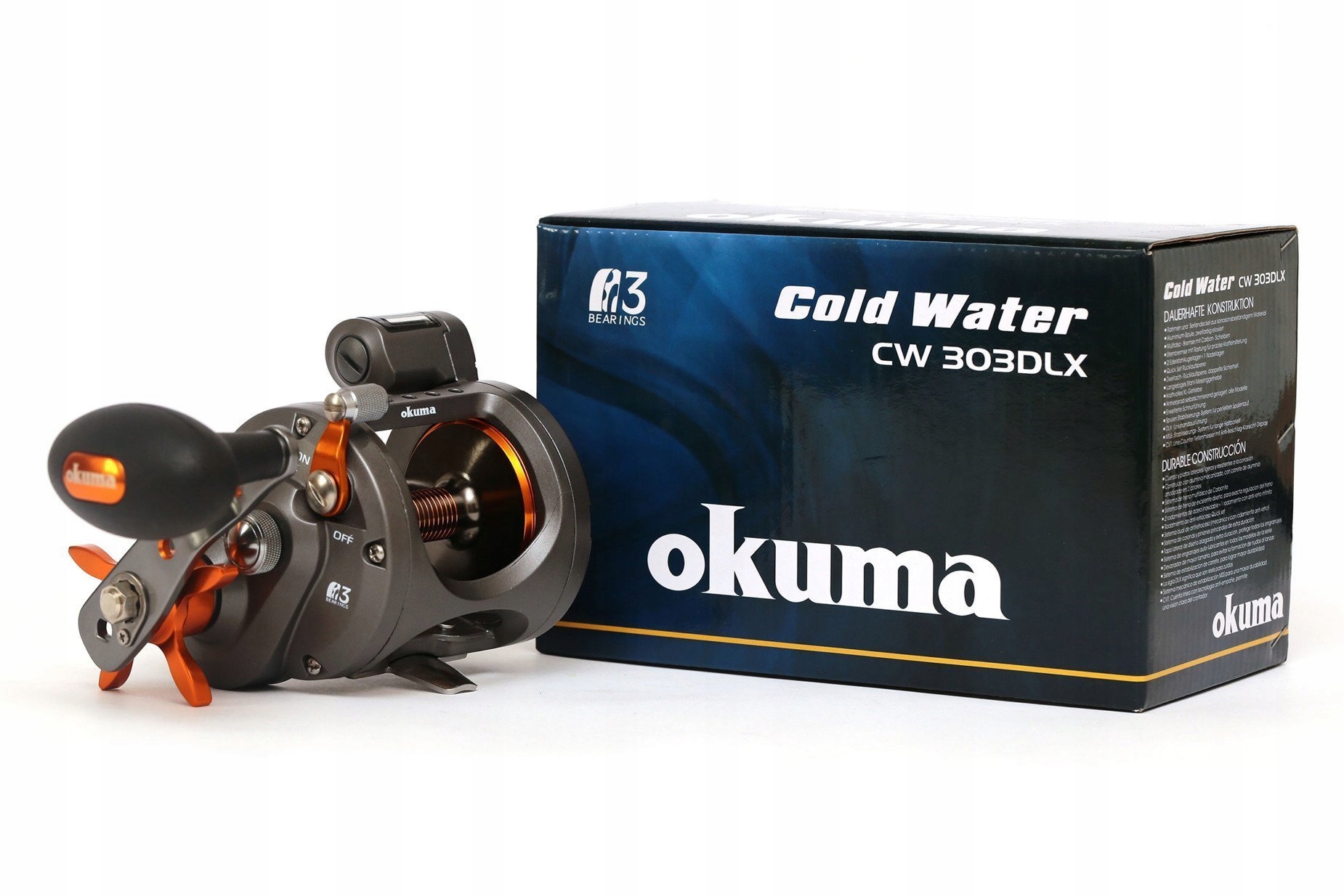 MULTIPLIKATOR MORSKI OKUMA COLDWATER CW-303DLX Rodzaj okrągłoprofilowe