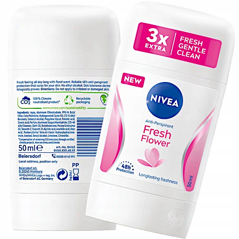 

Nivea Women Sztyft Fresh Flower antiperspirant