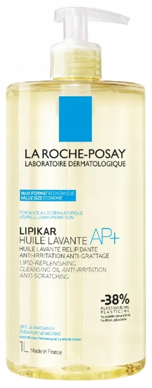 La Roche-posay Lipikar Ap+ Olejek Myjący 1 L