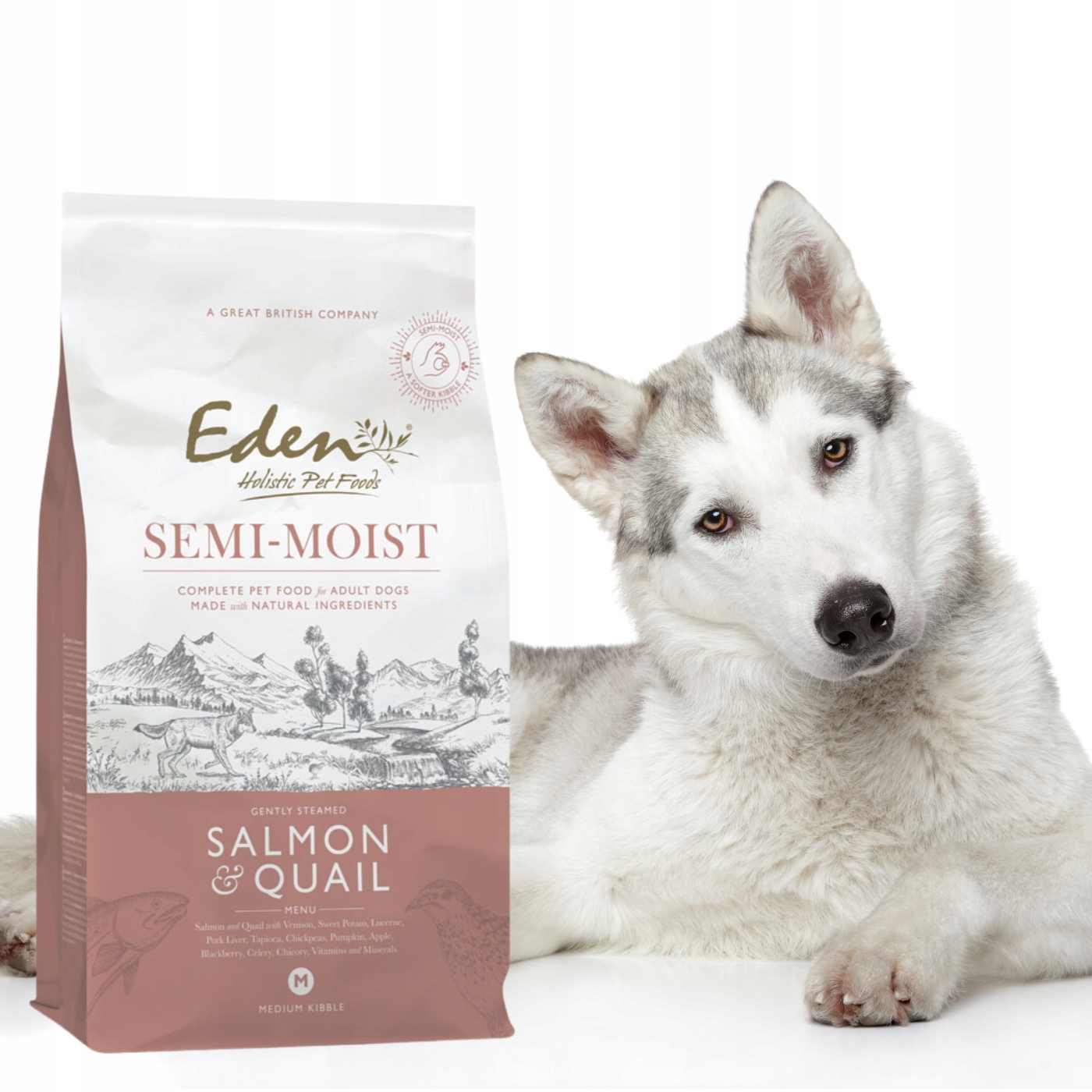 Eden Łosoś i Przepiórka 2kg