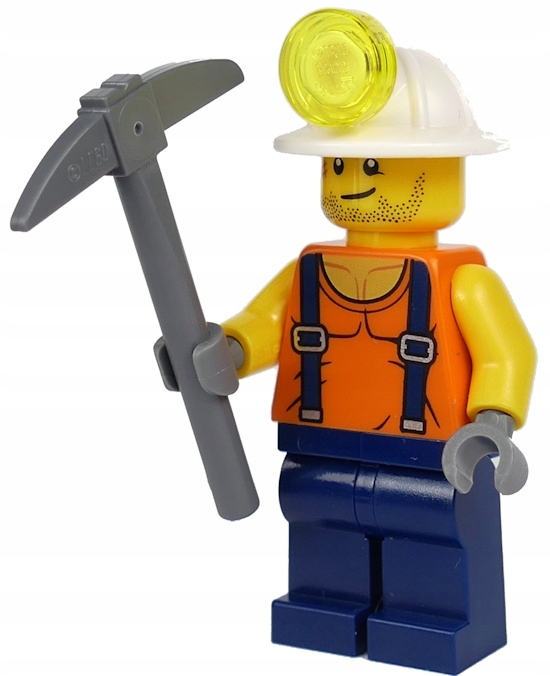 

Lego City Górnik Z Kopalni Z Kilofem Nowy