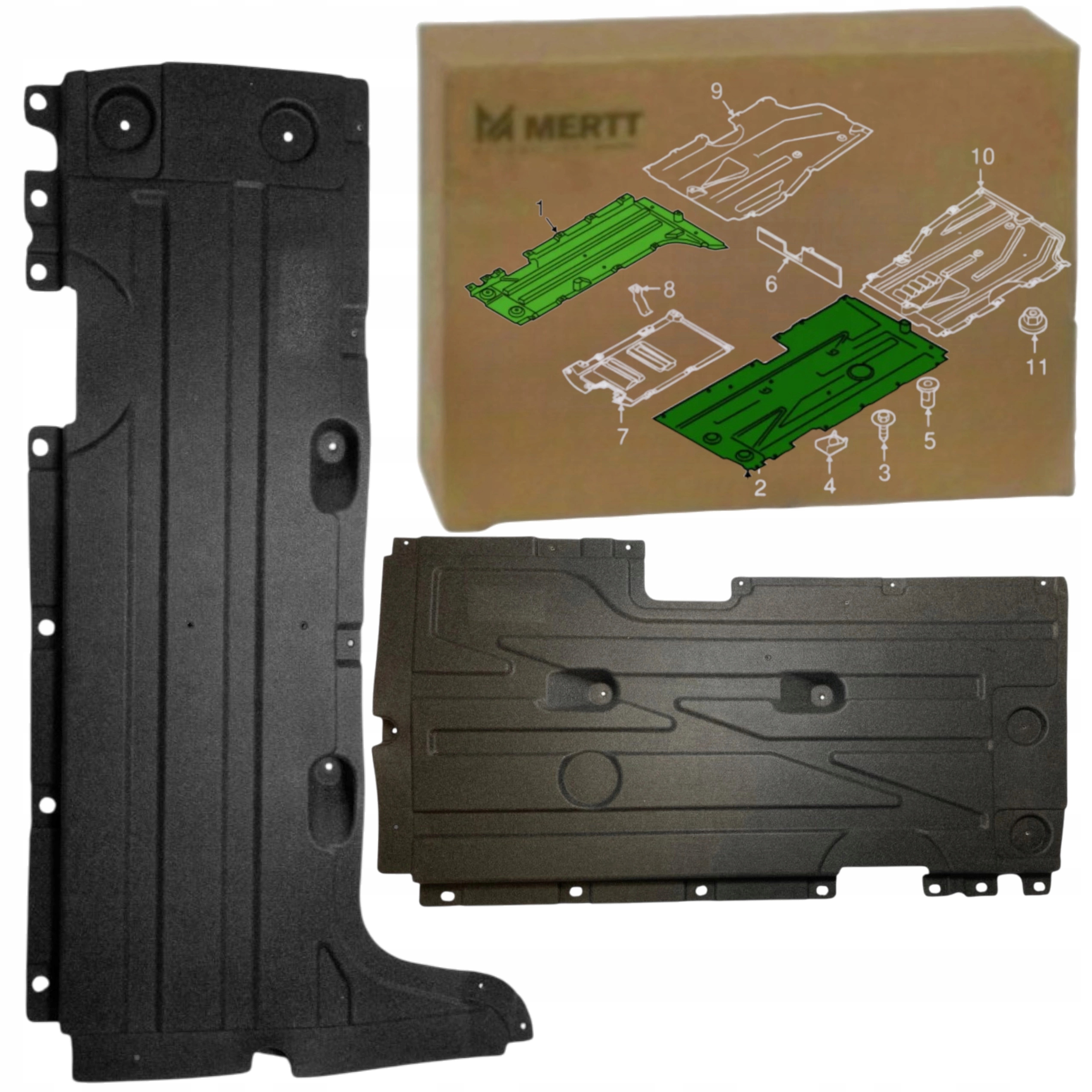 Středová Krytka Levá přední pravá podlaha podvozku Bmw X3 F25 X4 F26 10-18