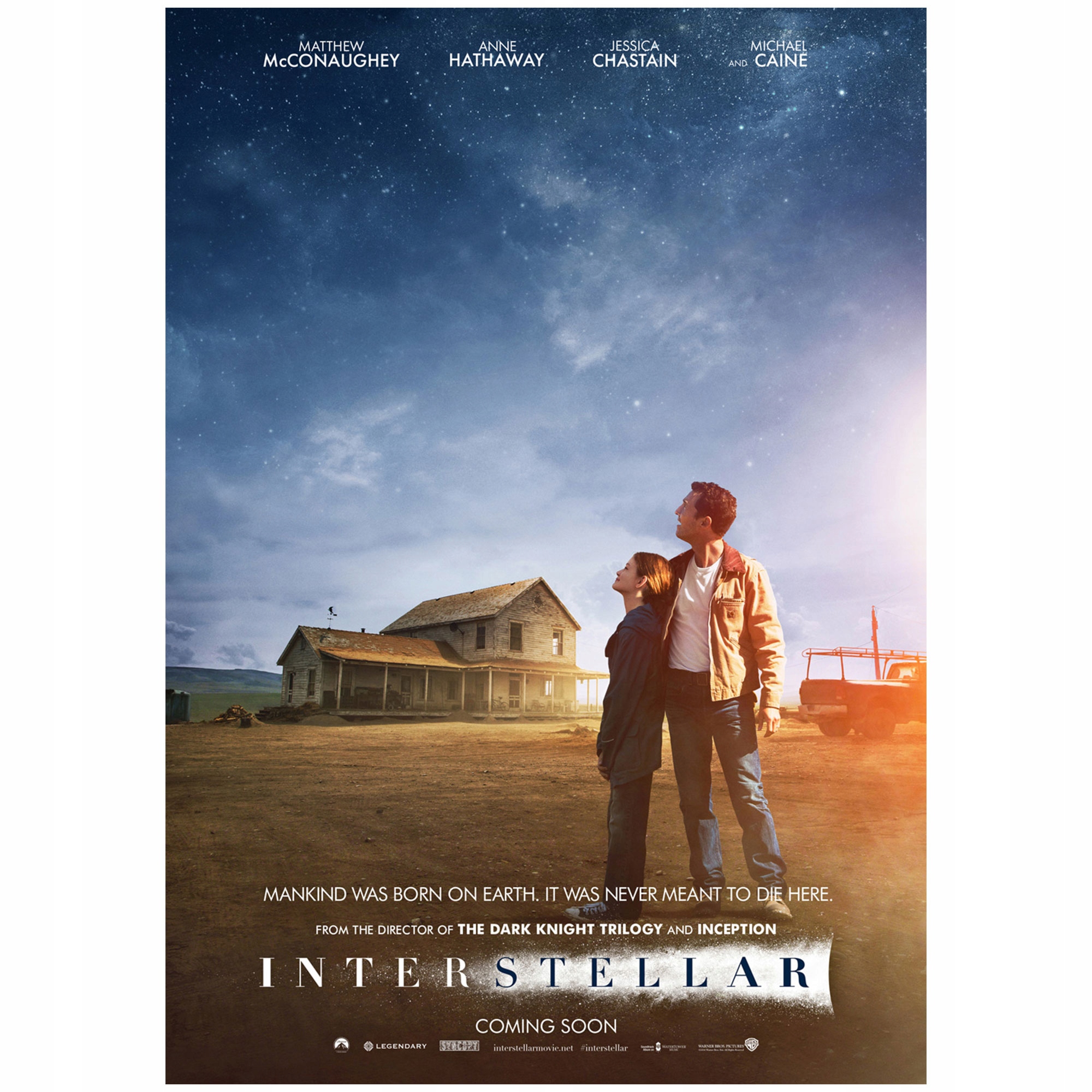 

Plakat Interstellar Matthew McConaughey